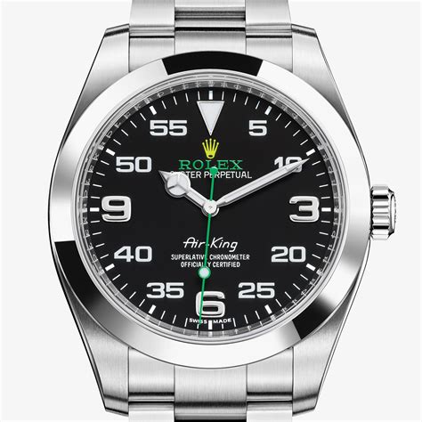 rolex air king movimento|rolex air king 40mm.